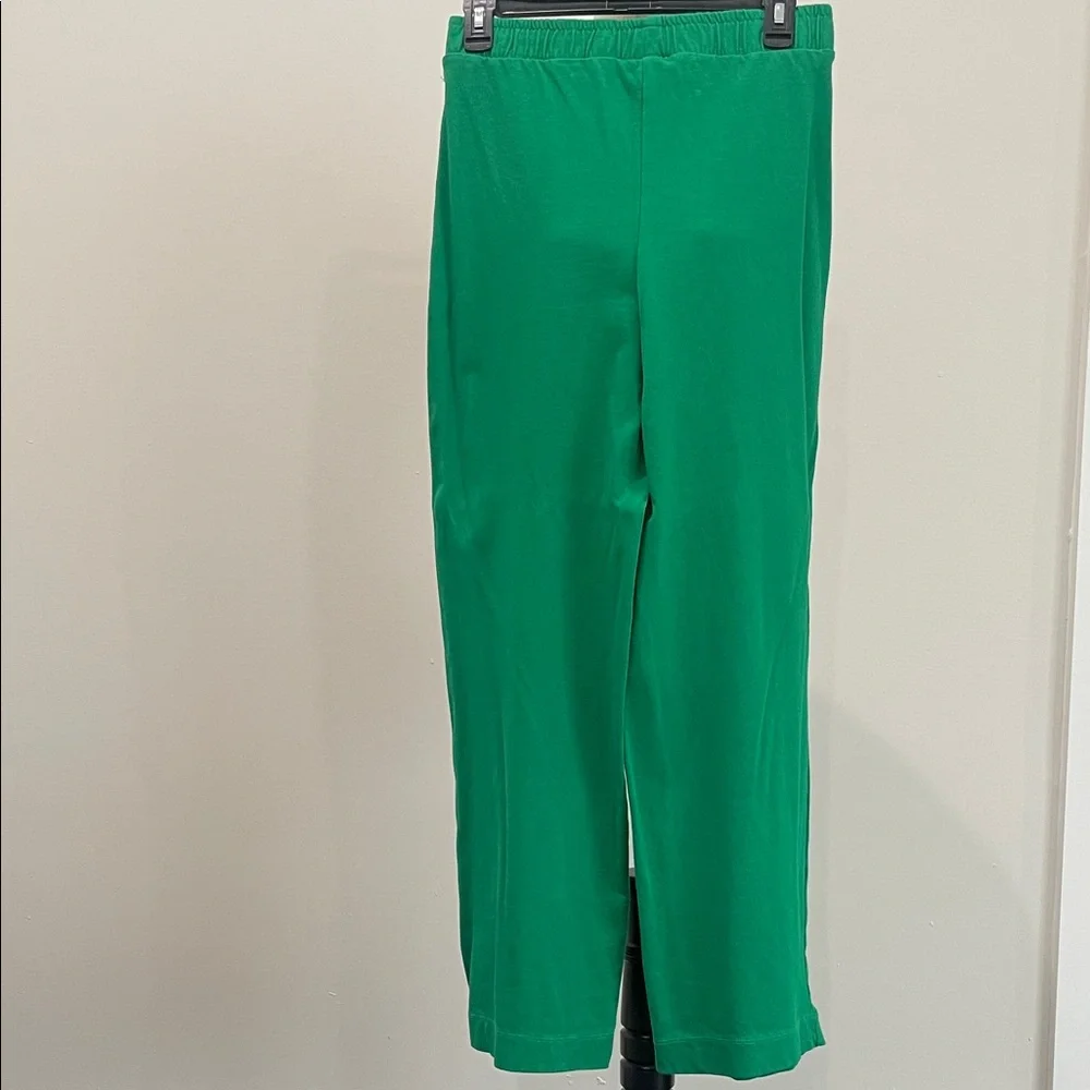 Zara Green Wide Leg Pants - Picture 2 of 3
